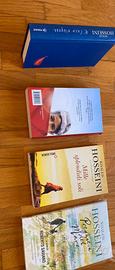 Set 4 libri Hosseini nuovi
