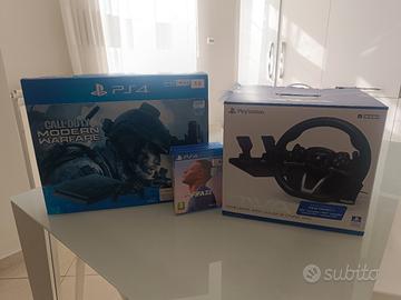 Play station 4 + volante 