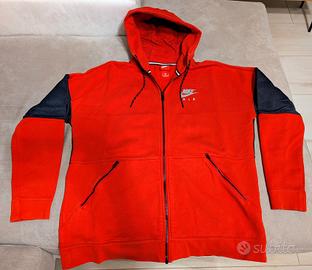 Felpa con zip intera e cappuccio Nike
