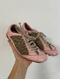 Dior sneakers 36 rosa marrone