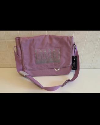 Borsa Freddy Dance portacomputer messenger rosa