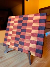 Tagliere in legno massello end grain