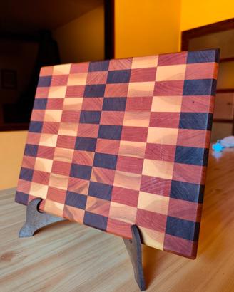Tagliere in legno massello end grain