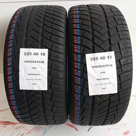 2 GOMME 225 40 18 VREDESTEIN A690