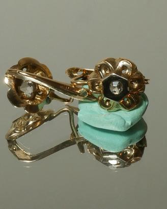 Orecchini Oro 12 Kt 500.00 Vintage