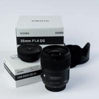 Sigma Obiettivo 35mm-F/1.4-AF NIKON + USB-Dock