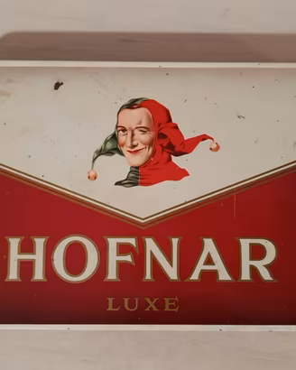 Scatola latta sigari Hofnar Luxe giullare Jolly 