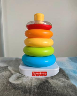 Piramide con anelli Fisher Price