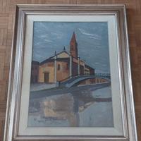 Quadro - San Cristoforo, Milano - F. Maggioni