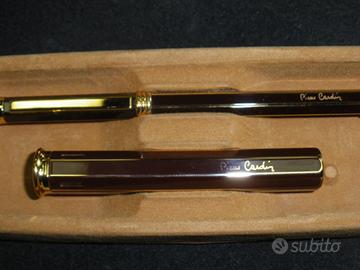 Coppia accendino +penna pierre cardin anni 70/80