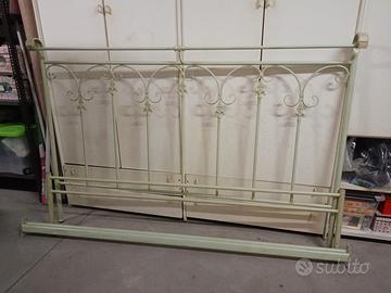 elegante testiera letto completo