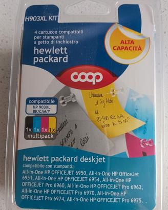 Kit 4 Cartucce HP 903 XL Compatibili Per Officejet