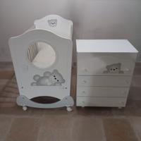 Culletta + Mobile Fasciatoio 