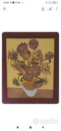 Copia dipinta "Girasoli" di Van Gogh 
