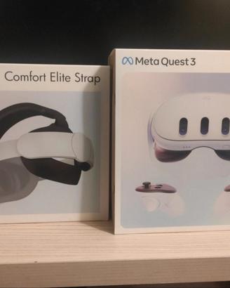 Meta Quest 3 512Gb Nuovo Sigillato - Elite Strap