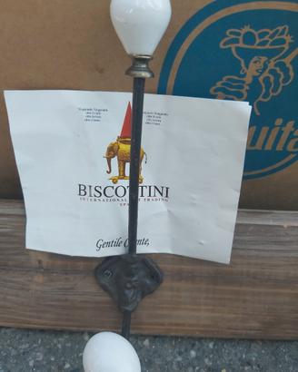 attaccapanni della biscottini vintage 