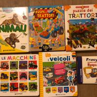 Set sei libri bambino dai 4 anni