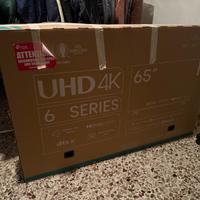 Tv Hisense 65” UHD 4K 6 Series