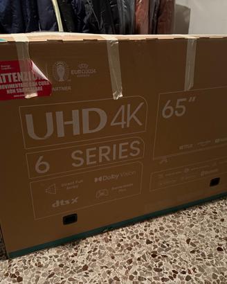 Tv Hisense 65” UHD 4K 6 Series