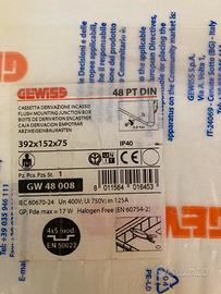 Scatola di derivazione da incasso Gewiss