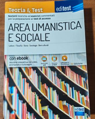 Teoria & test, "Area umanistica e sociale" 