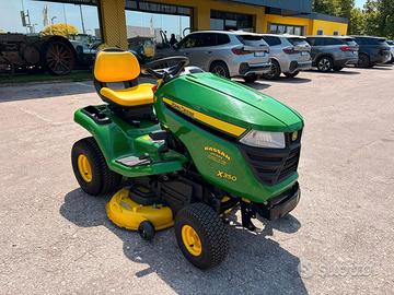 Trattorino rasaerba John Deere X350