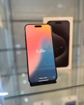 iPhone 15 Pro Max 256GB-Nero-Originale Apple