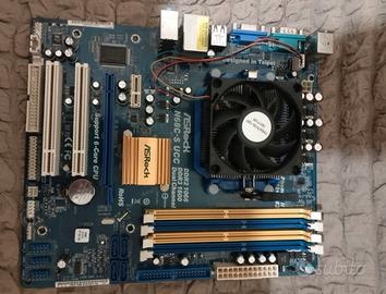 Asroch n68c-s ucc scheda madre con processore