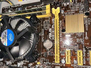 Asus h81 + i3 quarta gen + 4 gb ram