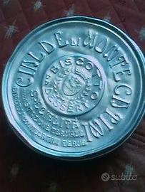 6 arredoVINTAGE contenitori metallici pubblicitari