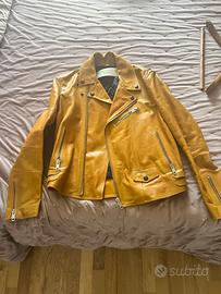 Chiodo in pelle spessa Burberry brit
