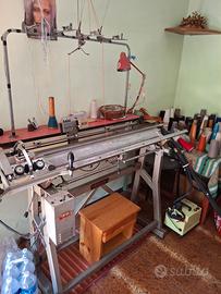 macchina per maglieria e dipanatore
