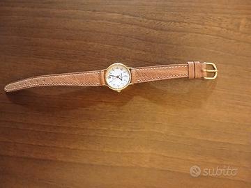 OROLOGIO DONNA VINTAGE CON CINTURINO IN PELLE