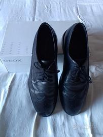 GEOX: in VERA PELLA, tg. 44 - scarpe da manager