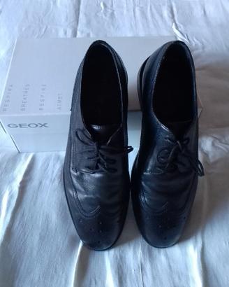 GEOX: in VERA PELLA, tg. 44 - scarpe da manager
