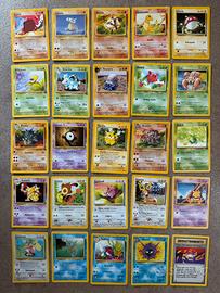 45 carte pokemon vintage