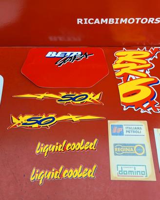 ADESIVI DECALCO BETA 50 GARA