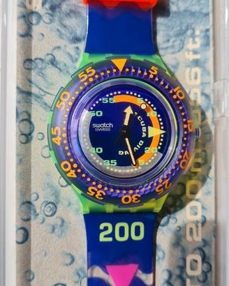 Swatch Scuba 200 SDJ10 Coming Tide NOS vintage