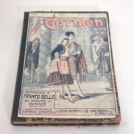 Carmen La cortigiana di Siviglia Romanzo F. Bello