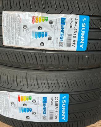 Cerchioni Ford Focus + Gomme Sunny 205/55/R16