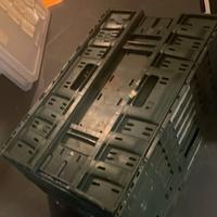 Cassetta in plastica pieghevole - 60x40 + 40x30