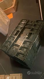 Cassetta in plastica pieghevole - 60x40 + 40x30