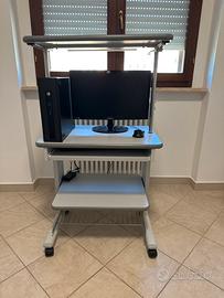 Scrivania porta pc