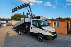 IVECO 35C16 3.0 cc - RIBALTABILE E GRU 12 mt NUOVO
