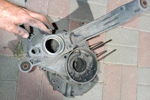 Coppia di carter Px nos Piaggio vespa motore