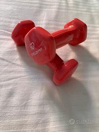 Due manubri palestra Fitlover 1kg