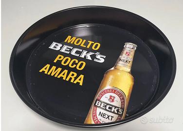 Vassoio birra Beck’s