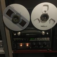 TEAC X1000R Wood Case