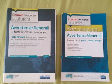 Libri concorso Edises Avvertenze generali e test