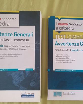 Libri concorso Edises Avvertenze generali e test
